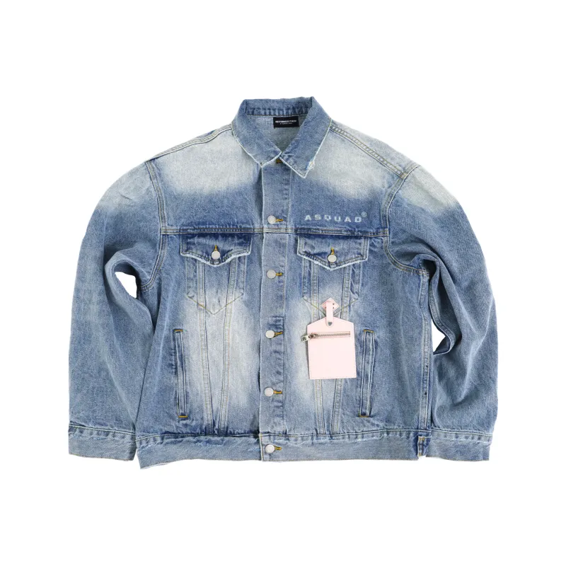 Nothingbutmini By Alphabet Squad Denim Jacket Unisex-8