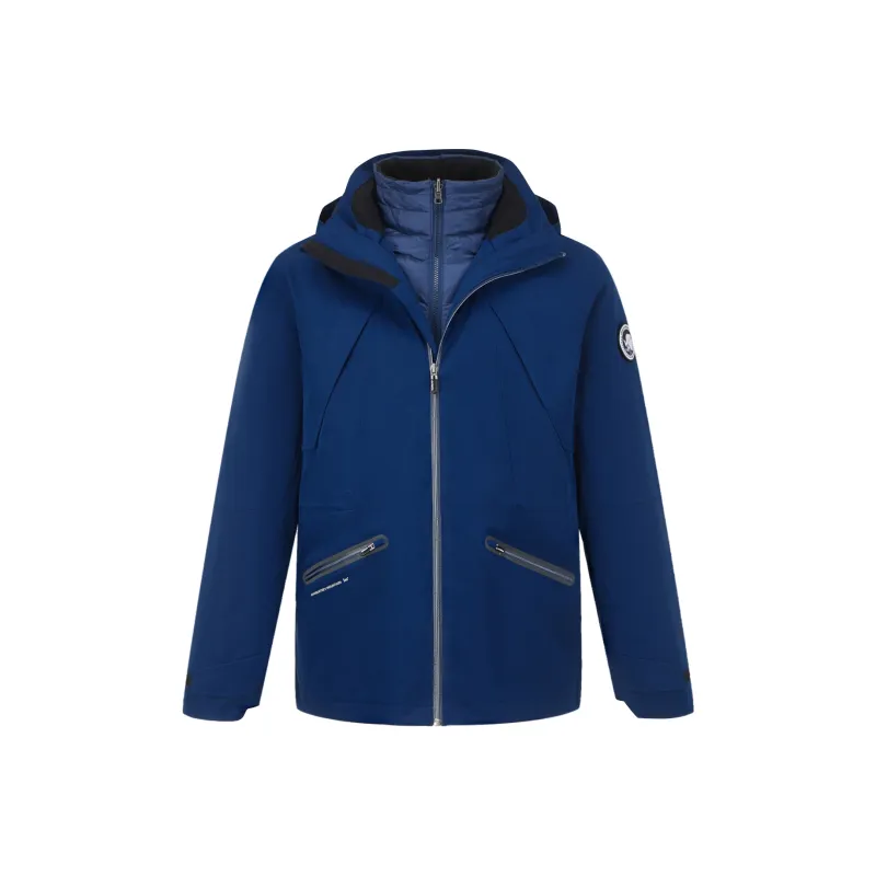 TOREAD Waterproof And Windproof To Keep Warm Includes Down Lining Windbreaker Jacket Men's-2