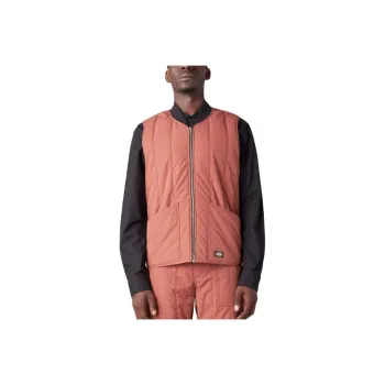 Dickies Premium Collection Quilted Vest Vest Men's Peach