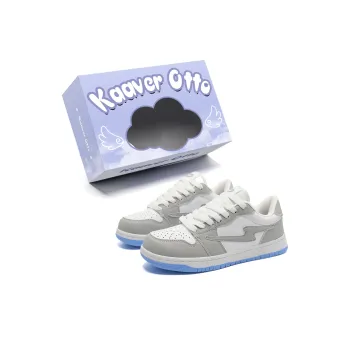 KAAVER OTTO Cushioning Abrasion Resistant Balance Breathable Low Top Skateboard Shoes Unisex