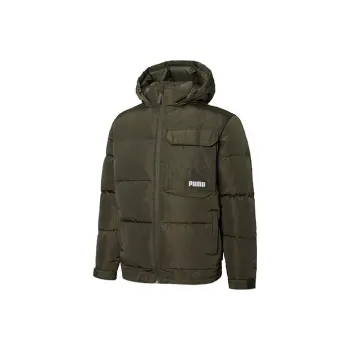 PUMA Down Jackets Men Olive