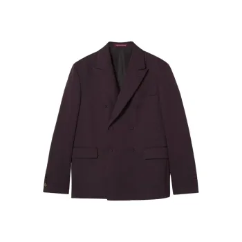 GUCCI Business Suits Coats Men's Purple