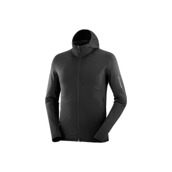 SALOMON ESSENTIAL LIGHTWARM Jackets Coats Men's Black