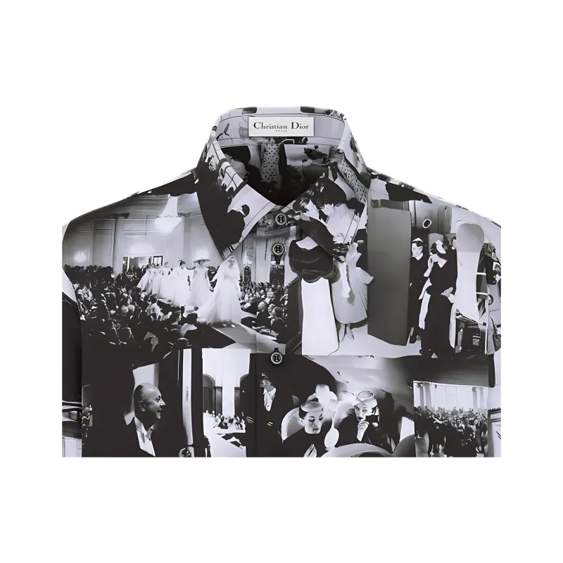 DIOR Shirts Women's Black/White-4