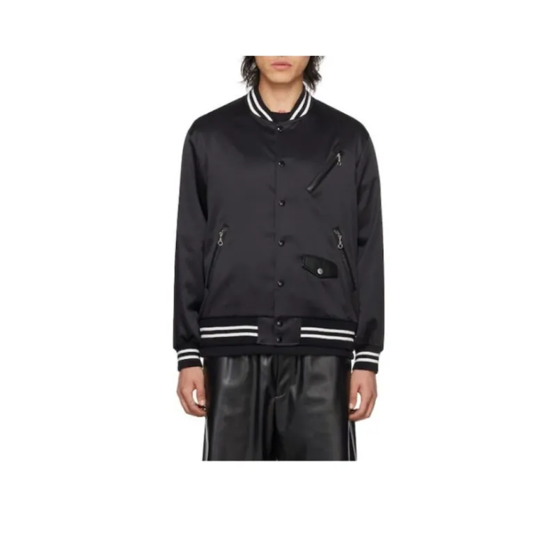 UNDERCOVER Logo patch Bomber Jacket-0