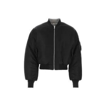 VTMNTS Padded Cropped Bomber Jacket