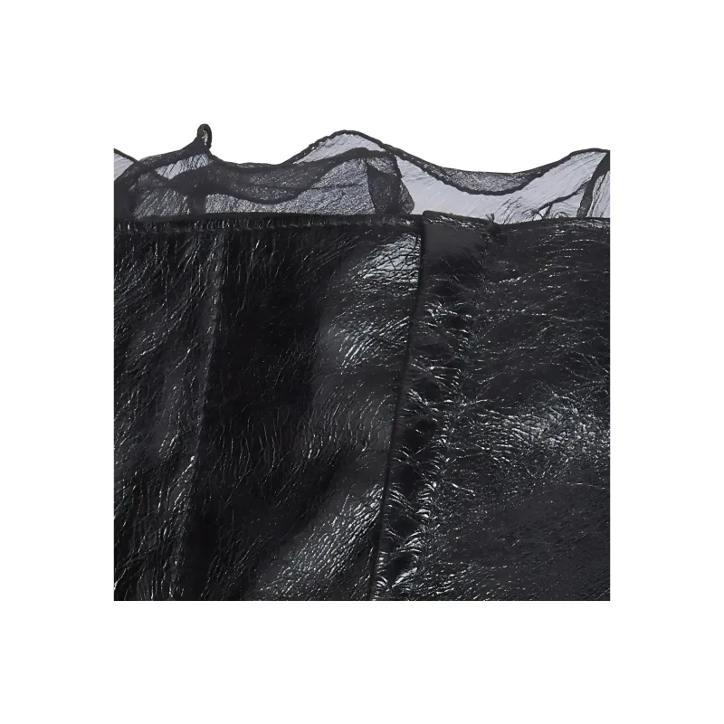 FENDI Casual Short Skirts Women's Black-2