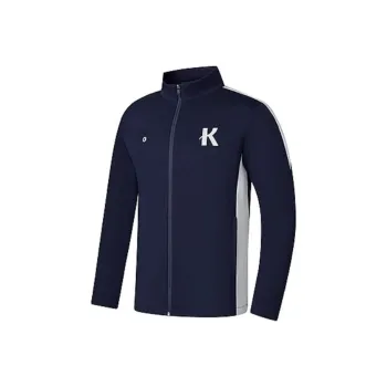 QIAODAN x QIANGFENGCHUIFU LIANMINGKUAN X DA K LIANMINGKUAN Jackets Coats Men's Nova Blue/Pure Gray