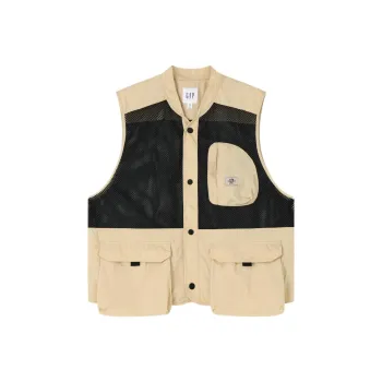 GAP Vests Men Khaki