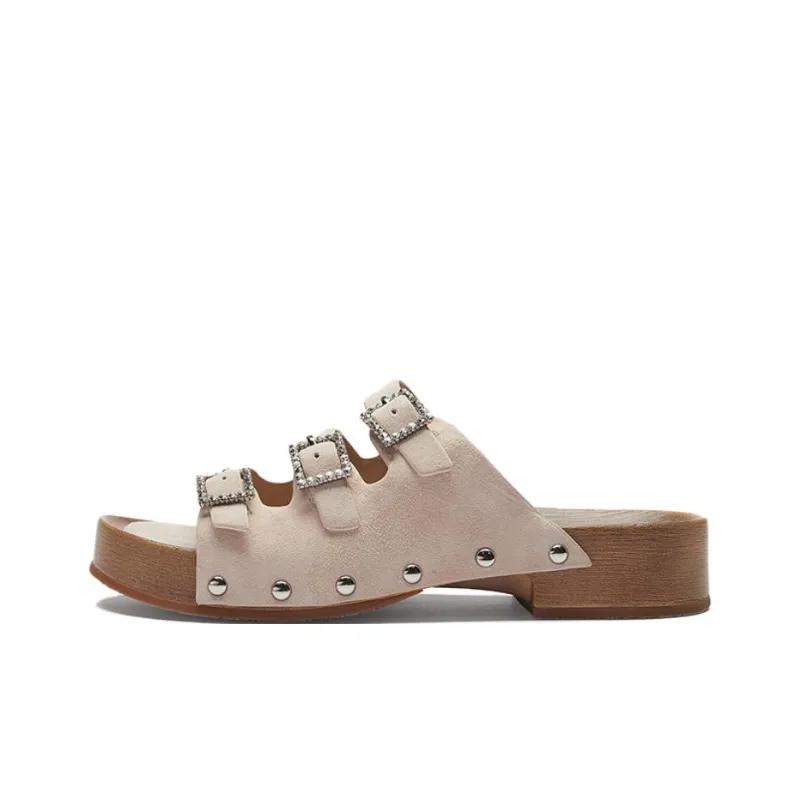 Le Saunda Abrasion Resistant Slide Slippers Women's-0