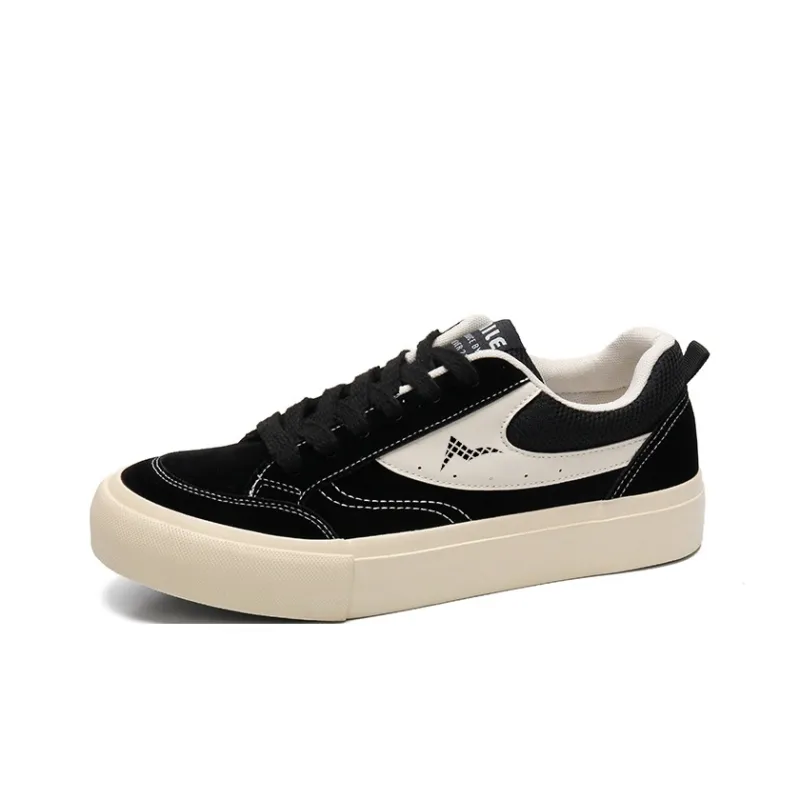 ATONGMU Slip Resistant Cushioning Abrasion Resistant Lightweight Low Top Skateboard Shoes Men's-2