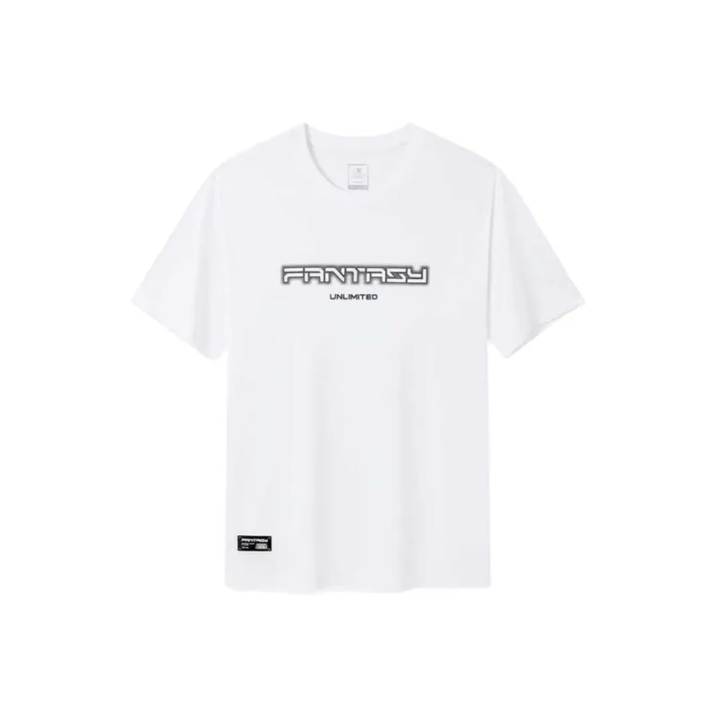 XTEP Sports Life Collection T Shirt Men's Pearl White-0
