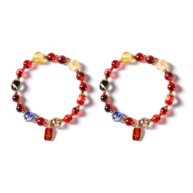 MIDNIGHT MOMENT Agate Bracelets Women's-6