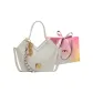 Ecru with Charm-Shopping Bag