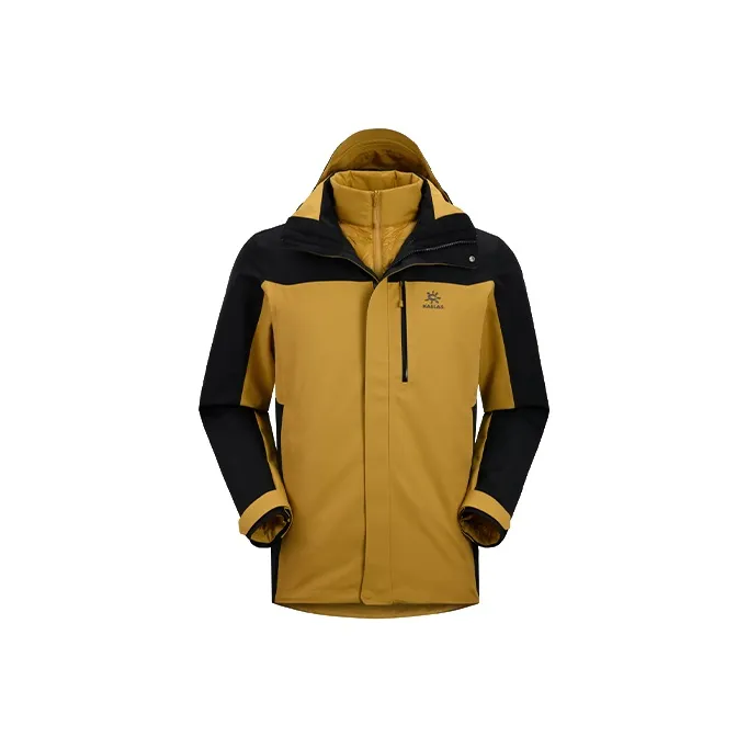 KAILAS Waterproof And Windproof To Keep Warm 3 in 1 Windbreaker Coats Men's-4