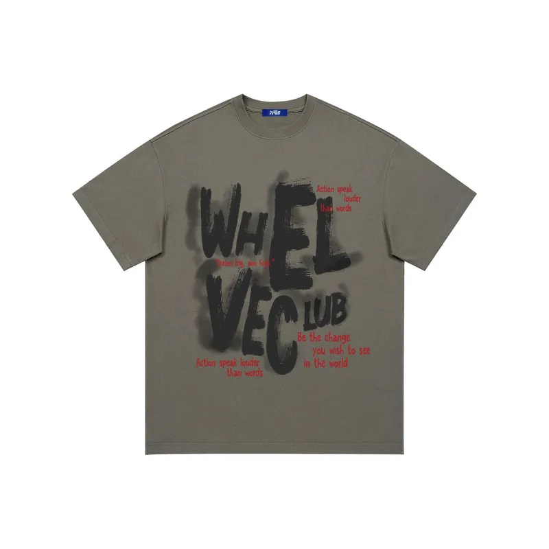 WHELVE Short Sleeved T Shirts Unisex-8