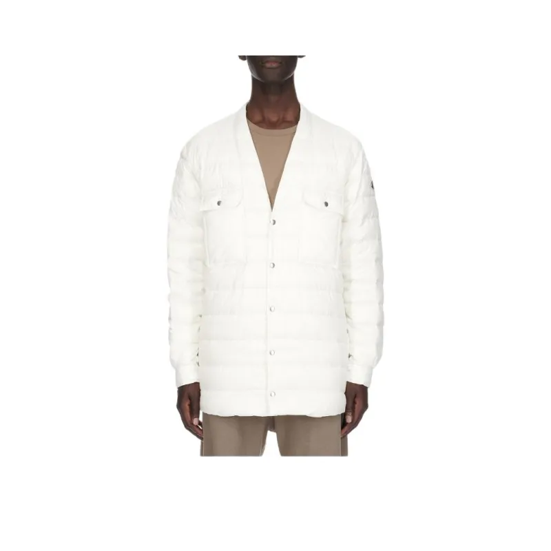 RICK OWENS V Neck Padded Jacket-0