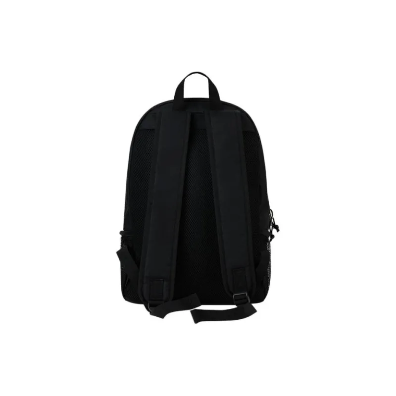 SPALDING Polyester Zipper Multi Pocket Compartment Storage Backpack Laptop Bag Tubas Unisex Black-2
