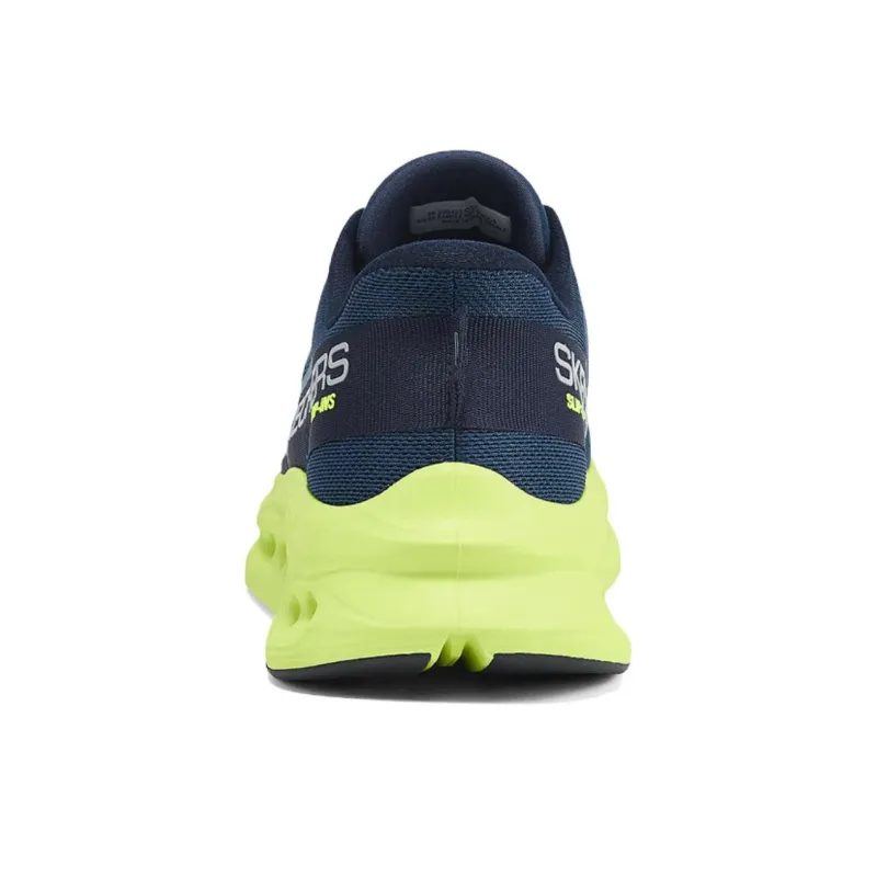 Skechers MEN'S GO Cushioning Support Low Top Running Shoes Men's Turquoise-4