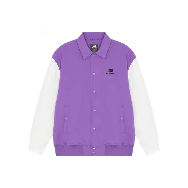 New Balance Puffer Jacket Unisex Purple-0