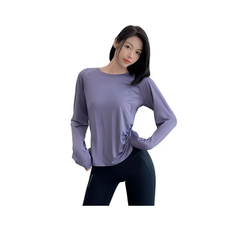 Annerun Yoga T Shirts Women's-4
