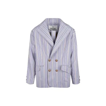Vivienne Westwood SS24 Business Suits Coats Men's Purple Lilac