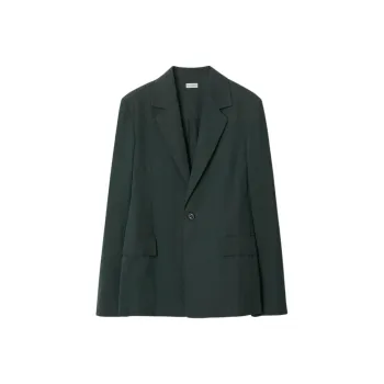 Burberry Single breasted Wool Blazer