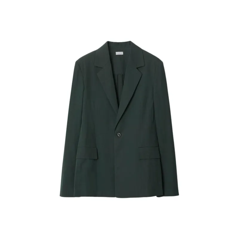 Burberry Single breasted Wool Blazer-0