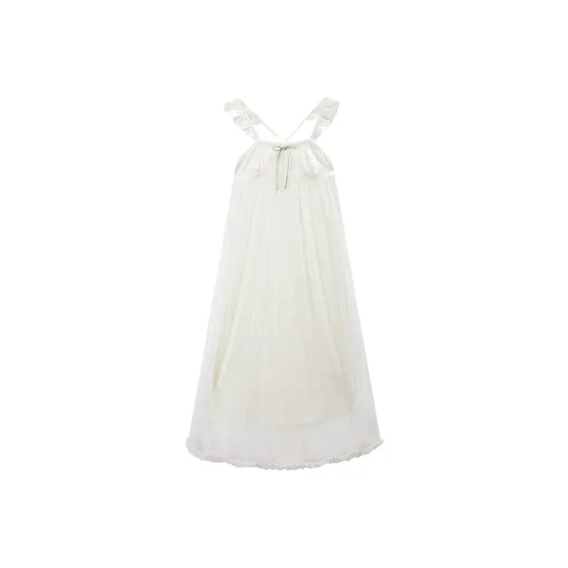GUKOO Nightgown Women's Almond Yellow-0