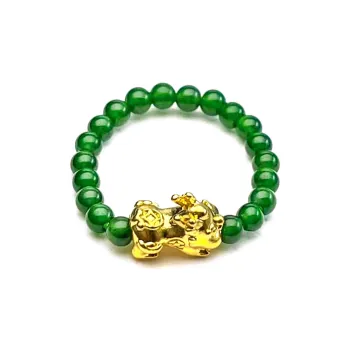 Oriental Jade Ice Type Rings Women's