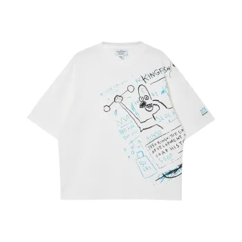 JACK JONES· x Jean Michel Basquiat T Shirt Men's A06 Snow