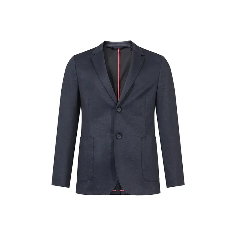 HUGO BOSS Business Suit Coat Men's Blue Black-0