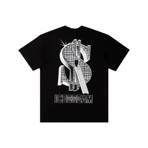Ice Cream T-Shirts Unisex Black
