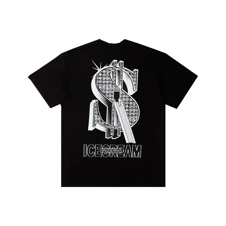 Ice Cream T Shirts Unisex Black-0