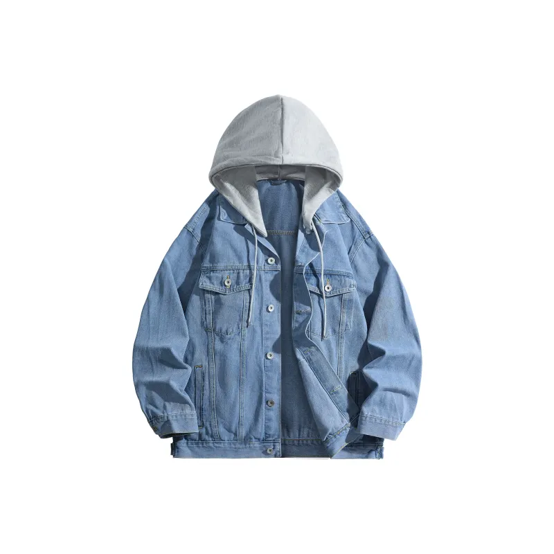 IGOI Denim Jacket Unisex Black Gray-3