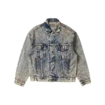 Levis Denim Jackets Men Blue Brown