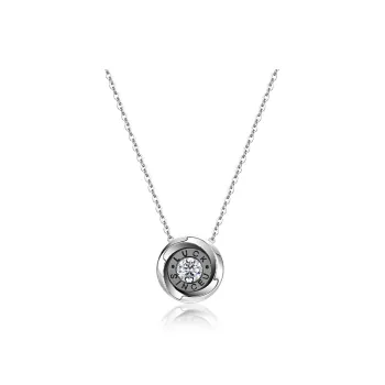 SINCE YOU S925 Silver Necklaces Unisex