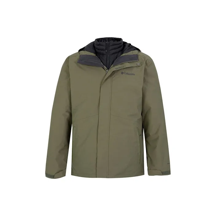 Columbia Down Jackets Men Army Green-0