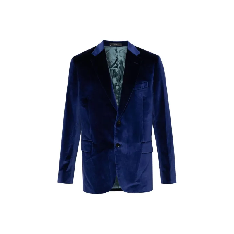 Paul Smith Single breasted Velvet Blazer-0