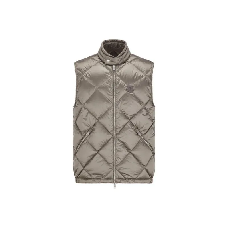 Moncler Nasta Series Vest Men's Beige-0