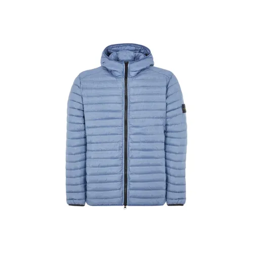STONE ISLAND Down Jackets Men Blue