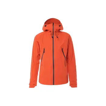 DECATHLON MH500 Water Resistant Windproof Breathable Windbreaker Jacket Men's Orange
