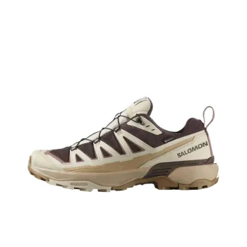 SALOMON X ULTRA 360 Low Top Hiking Shoes Women's White Brown