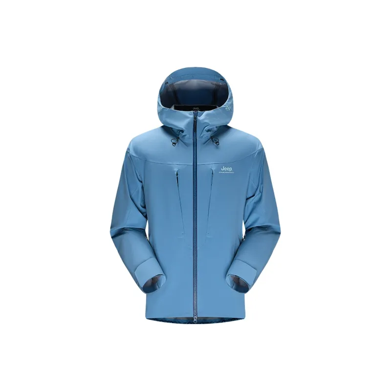 Jeep Waterproof And Windproof Windbreaker Jacket Men's-0