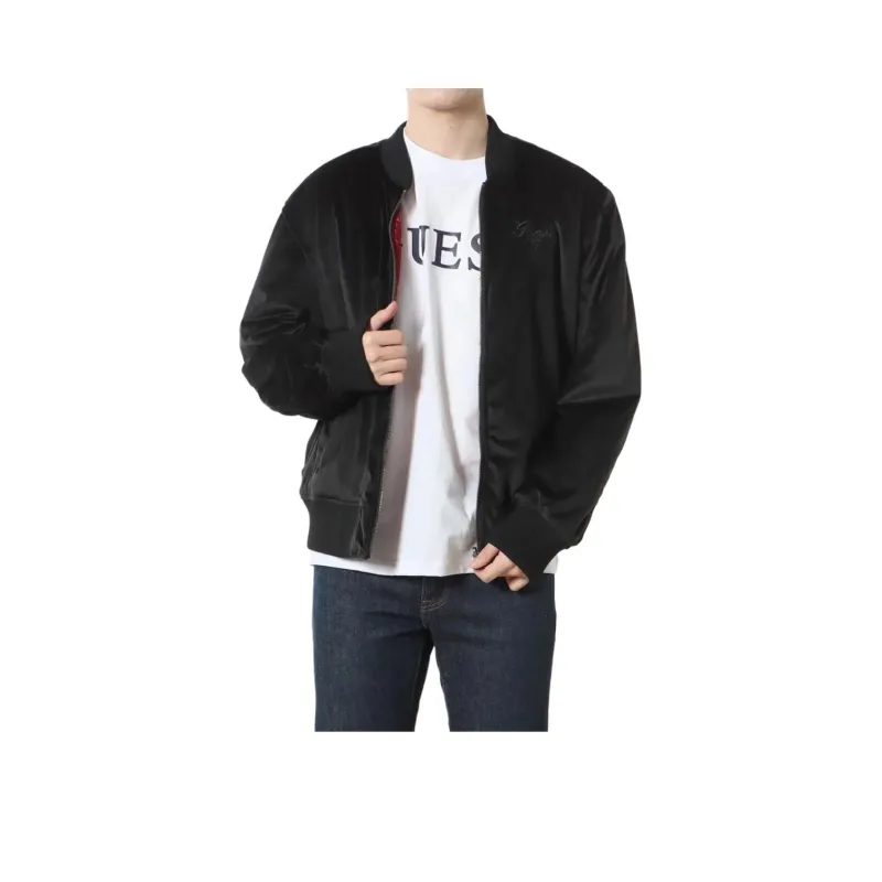 GUESS Jackets Coats Men's Black-0