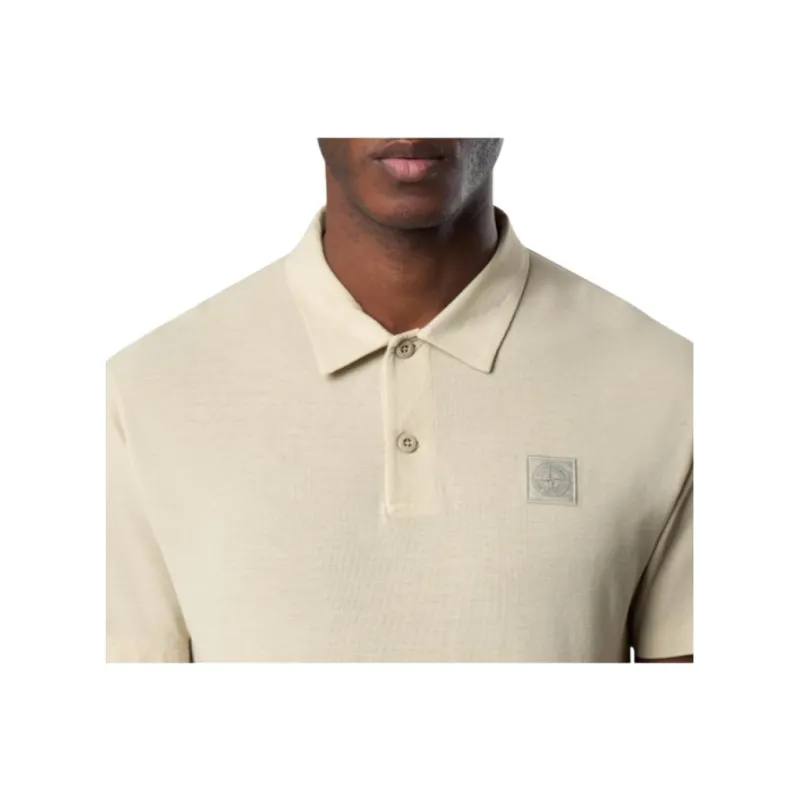 STONE ISLAND Compass motif Polo Shirt-4