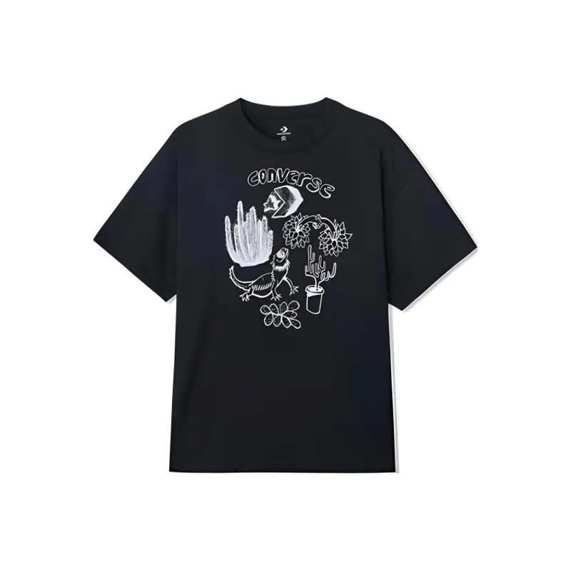 Converse T-Shirts Men Black-0