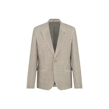 DIOR SS25 Summer Men's Clothing Collection Jackets & Coats Men's Beige