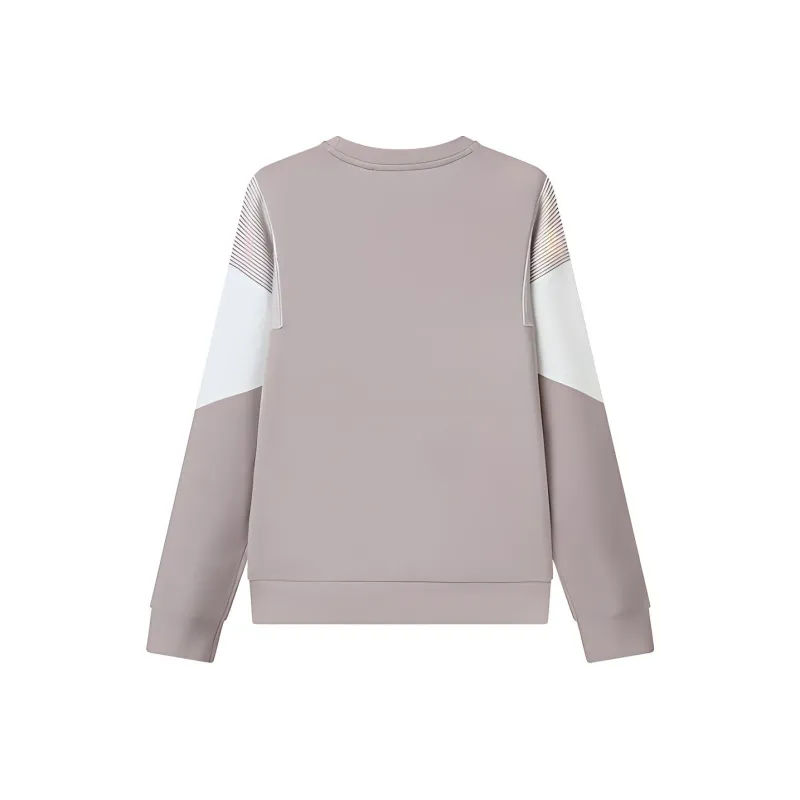 FILA Sweatshirts Women's Gray Lipstick Pink-1