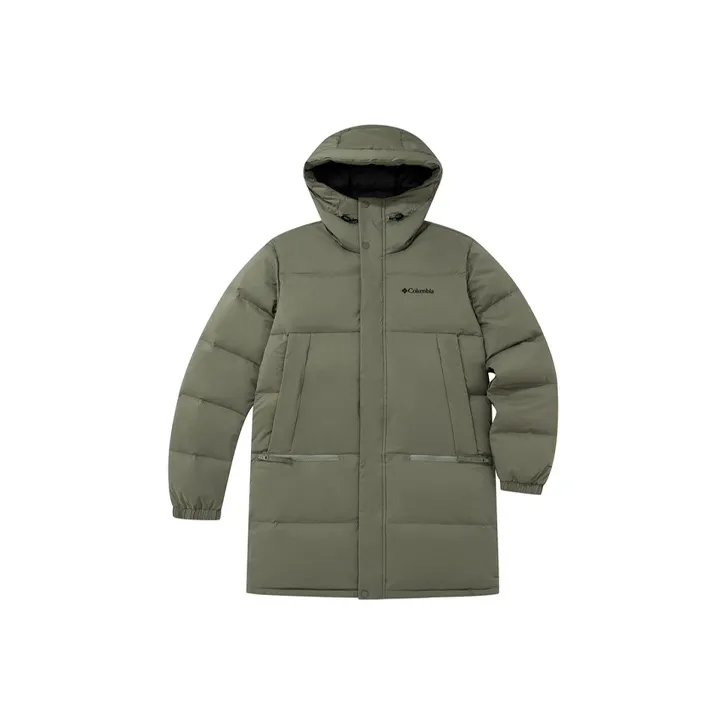 Columbia Down Jacket Men's Green-0